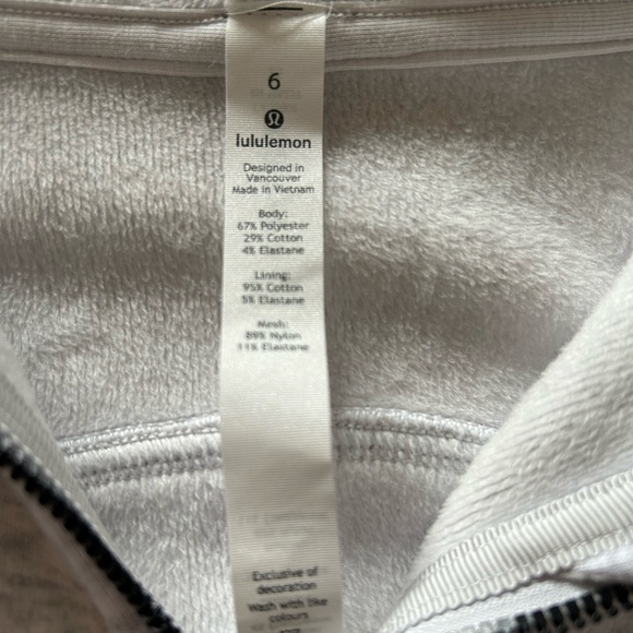 Lululemon Special Edition (Rare) Holiday Velour Lined Scuba Hoodie - Picture 5 of 10